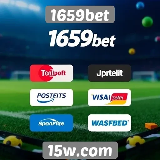 Métodos de pagamento aceitos no 1659bet